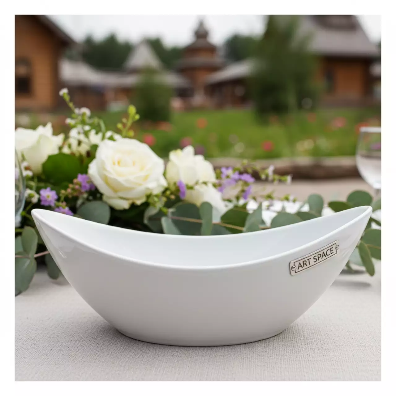 Аренда Салатник Лодочка в этно-парке «Моя Россия» — ART SPACE