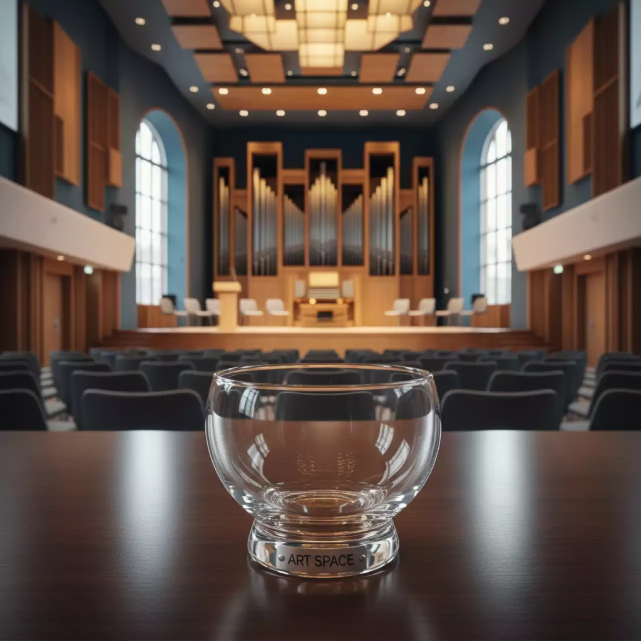 Аренда Салатник полусфера 40 мл высота 62 мм прозрачный в Зале органной и камерной музыки — ART SPACE