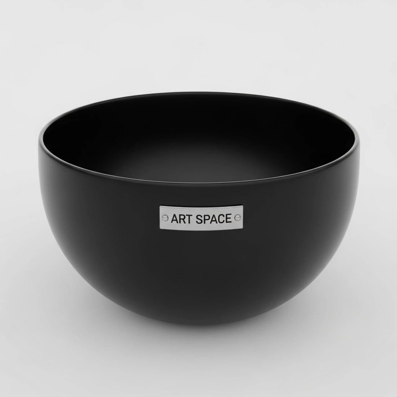 Аренда Салатник полусфера чёрный 95 мм высота 73 мм на VIP теплоходе (Морпорт Сочи) — ART SPACE