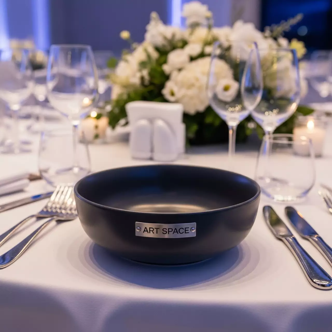 Аренда Салатник порционный Porland темно серый 10 см в Novotel Resort — ART SPACE