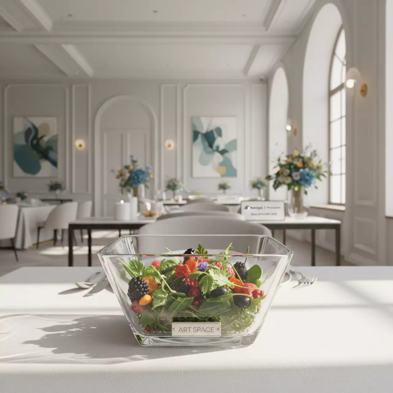 Аренда Салатник с квадратными гранями 115х115 мм 100 мл в Boutique Hotel PORTUM 1905 — ART SPACE