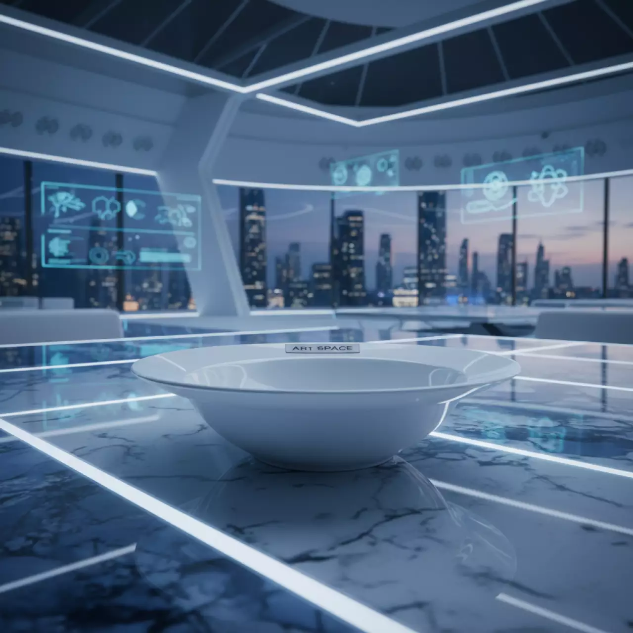 Аренда Салатник с полями 140 мл в Университете «Сириус» — ART SPACE