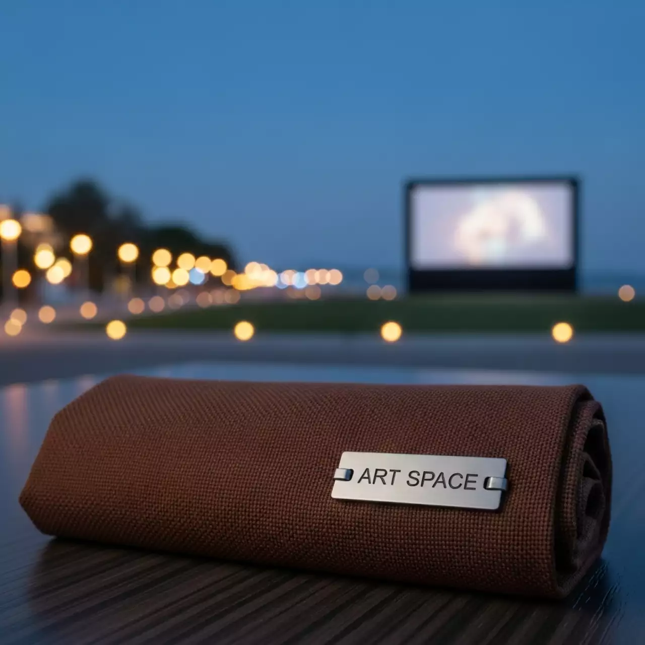 Аренда Салфетка 45х45 см шоколад на Имеретинской набережной — ART SPACE