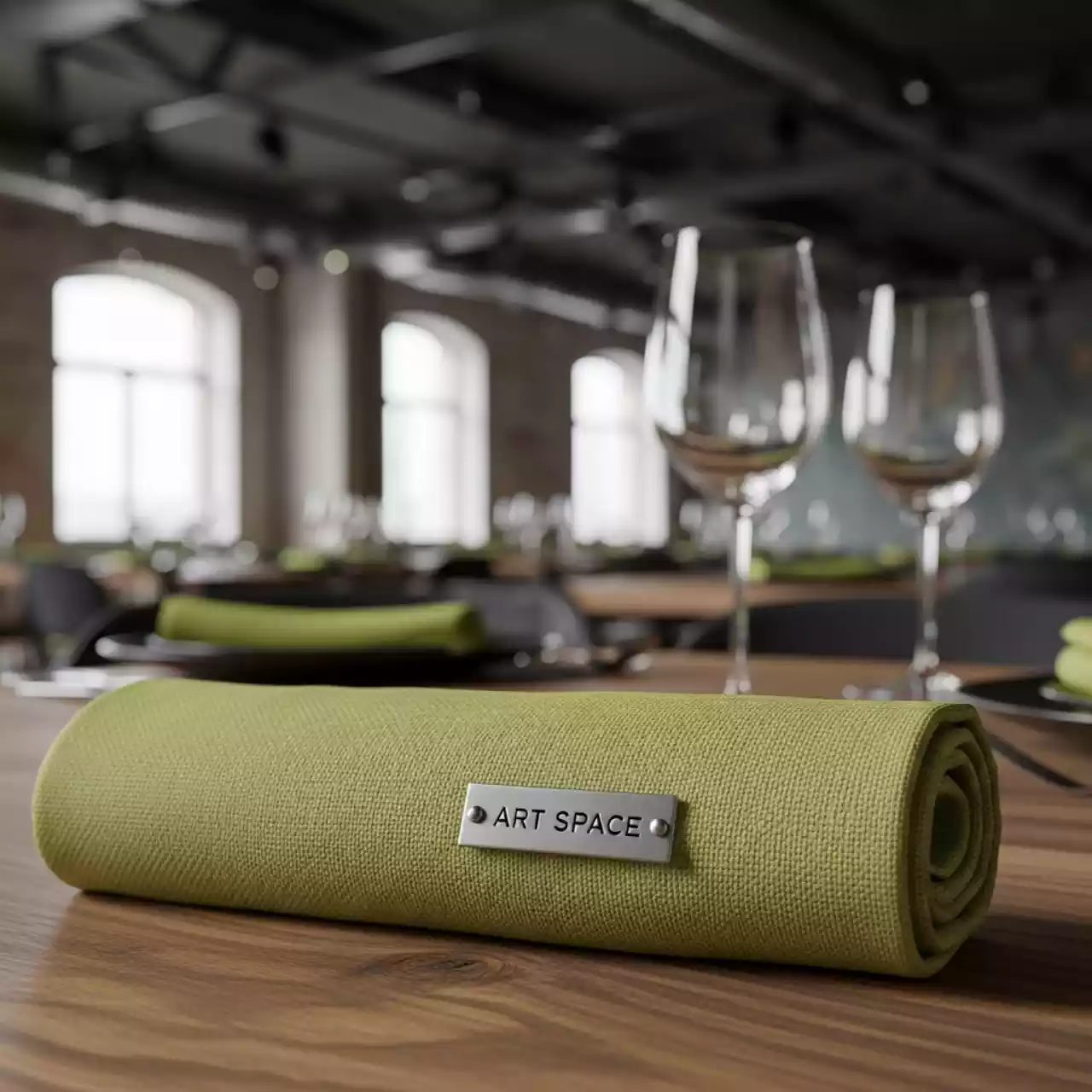 Аренда Салфетка банкетная фисташка в Pullman Sochi Centre — ART SPACE