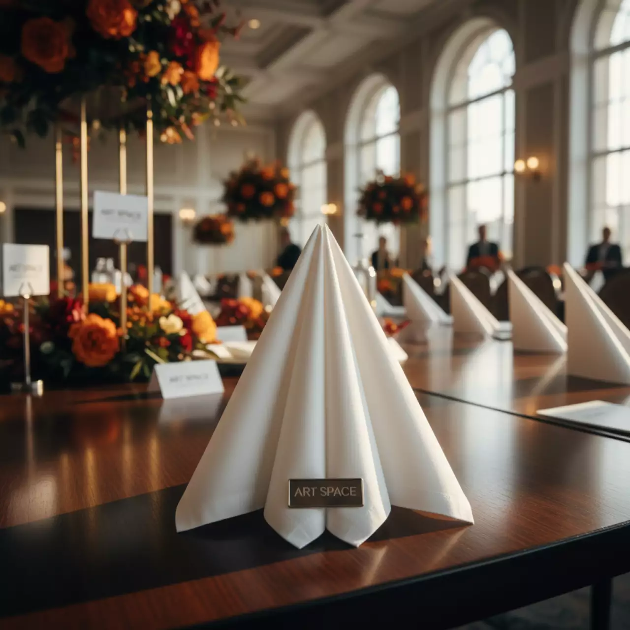 Аренда Салфетка банкетная Хлопок белая 450х450 мм в комплексе «Дагомыс» — ART SPACE