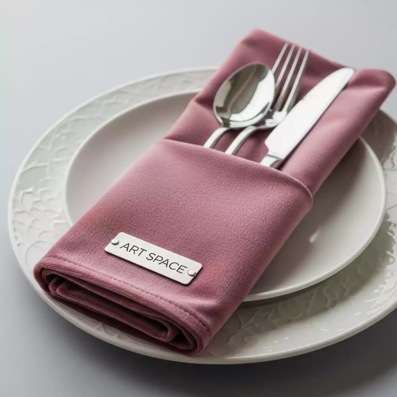 Аренда Салфетка бархатная 45х45 см пыльно розовая в санатории «Сочи» — ART SPACE