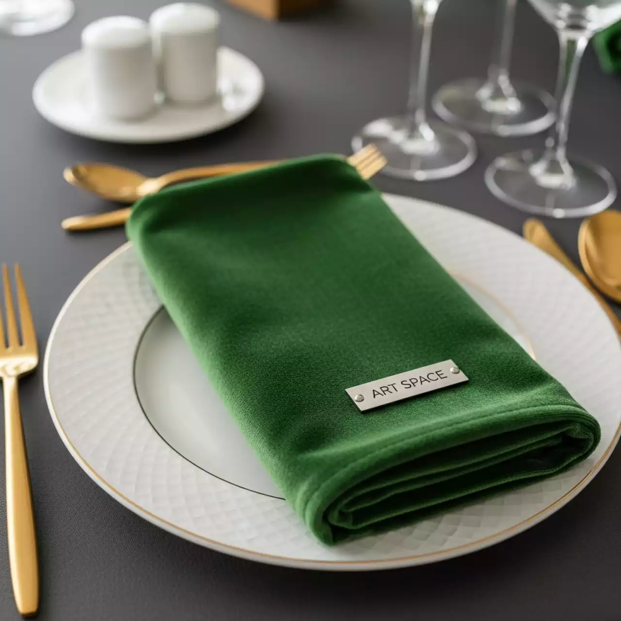 Аренда Салфетка бархатная мшистая в Imeretinskiy Hotel — ART SPACE