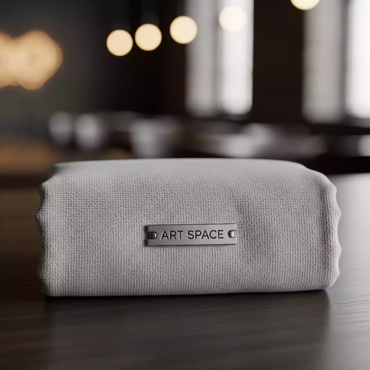 Аренда Салфетка бархатная светло серая в Courtyard by Marriott Sochi — ART SPACE