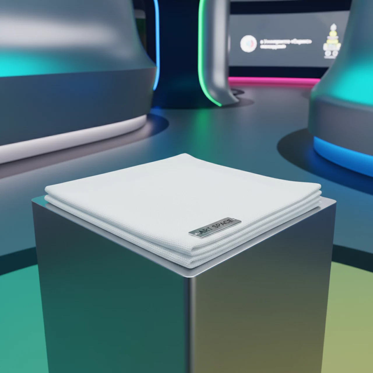 Аренда Салфетка белая хлопковая ручник в Университете «Сириус» — ART SPACE