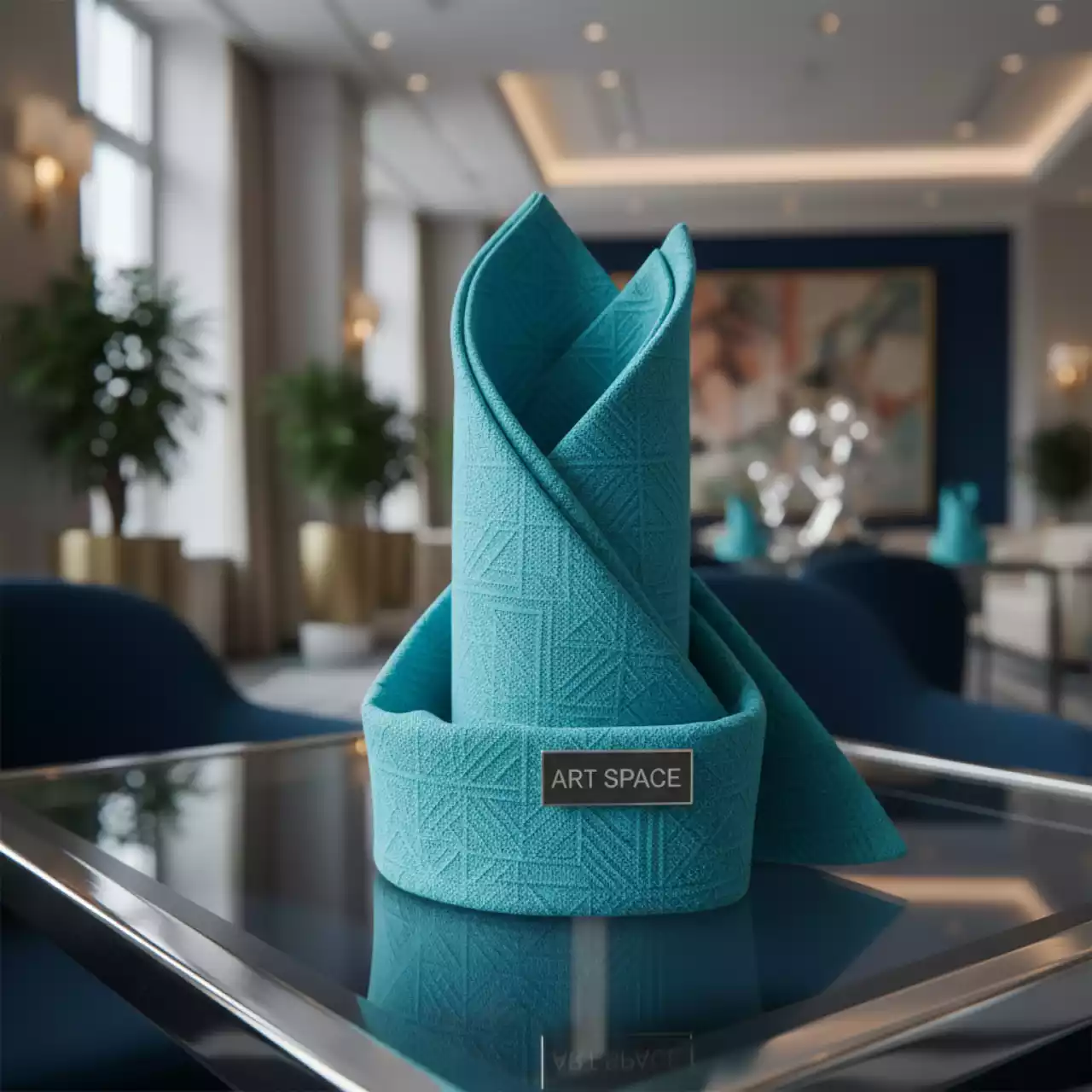 Аренда Салфетка бирюзовая Тиффани в Stella di Mosca — ART SPACE