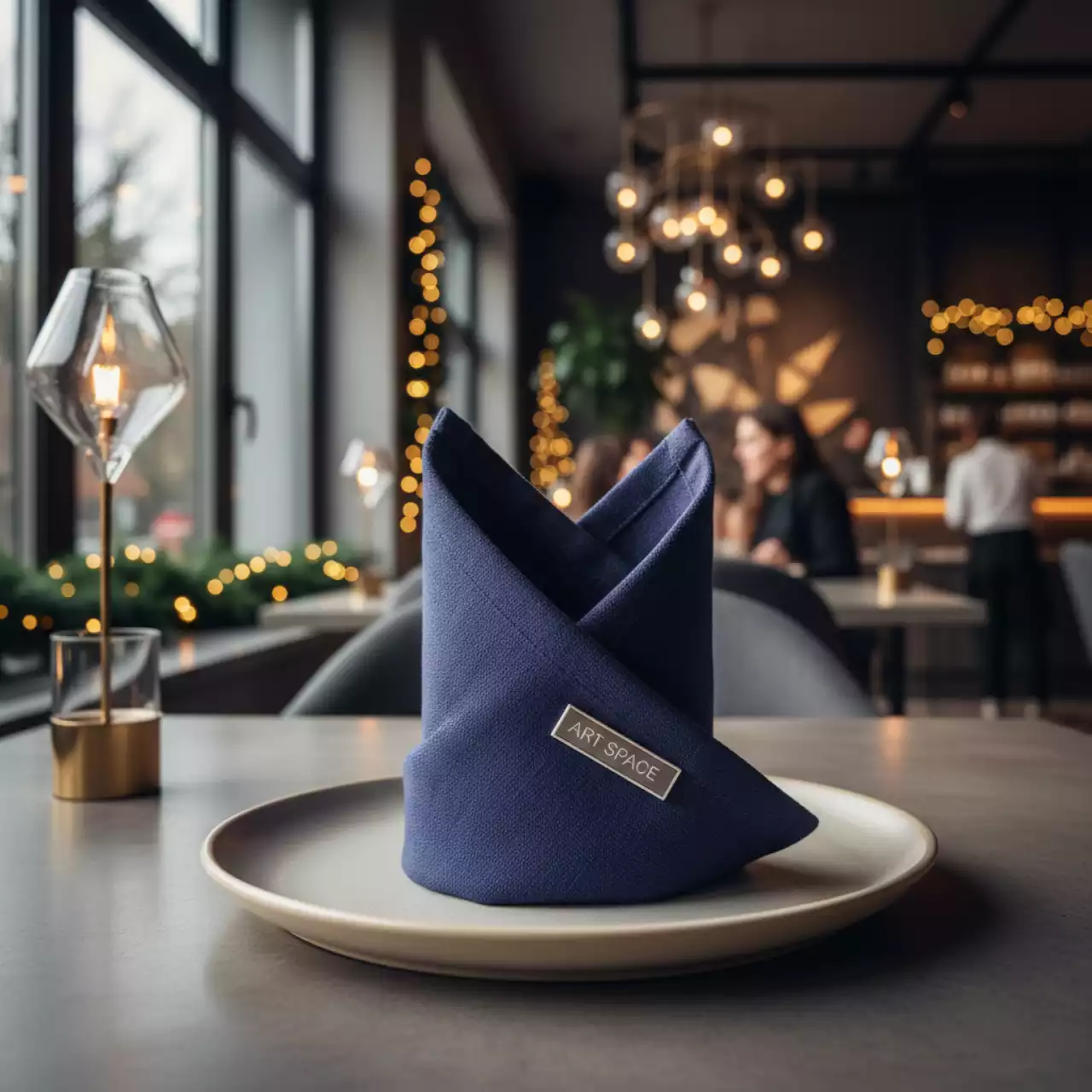 Аренда Салфетка черничная в ресторане «Магеллан» — ART SPACE