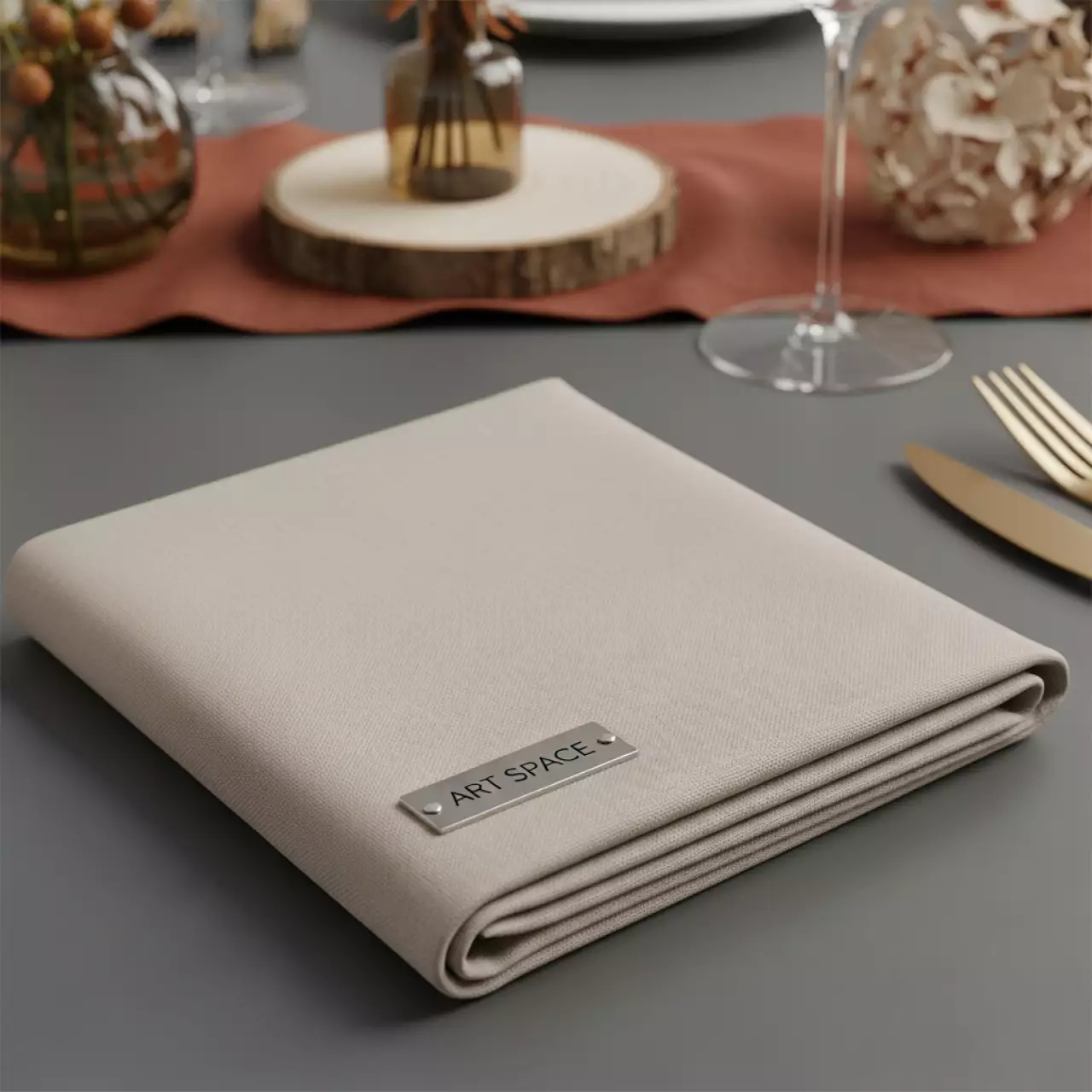 Аренда Салфетка экрю из матина в Университете «Сириус» — ART SPACE