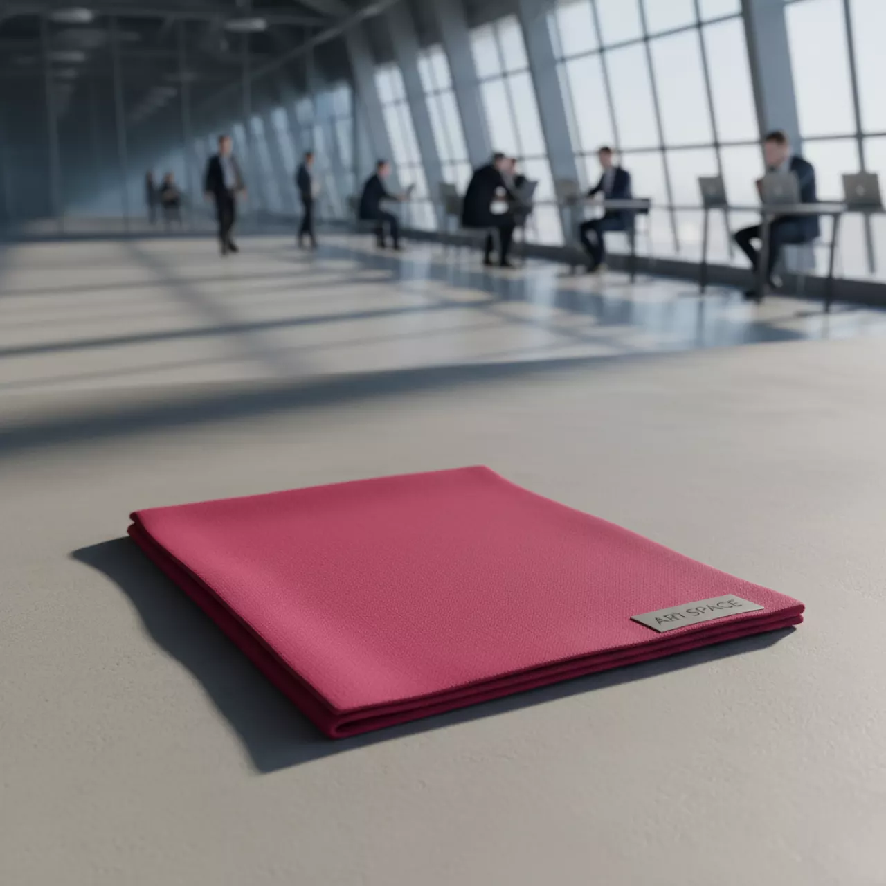 Аренда Салфетка фуксия малиновая R4E 00267 в Керлинговом центре «Ледяной куб» — ART SPACE