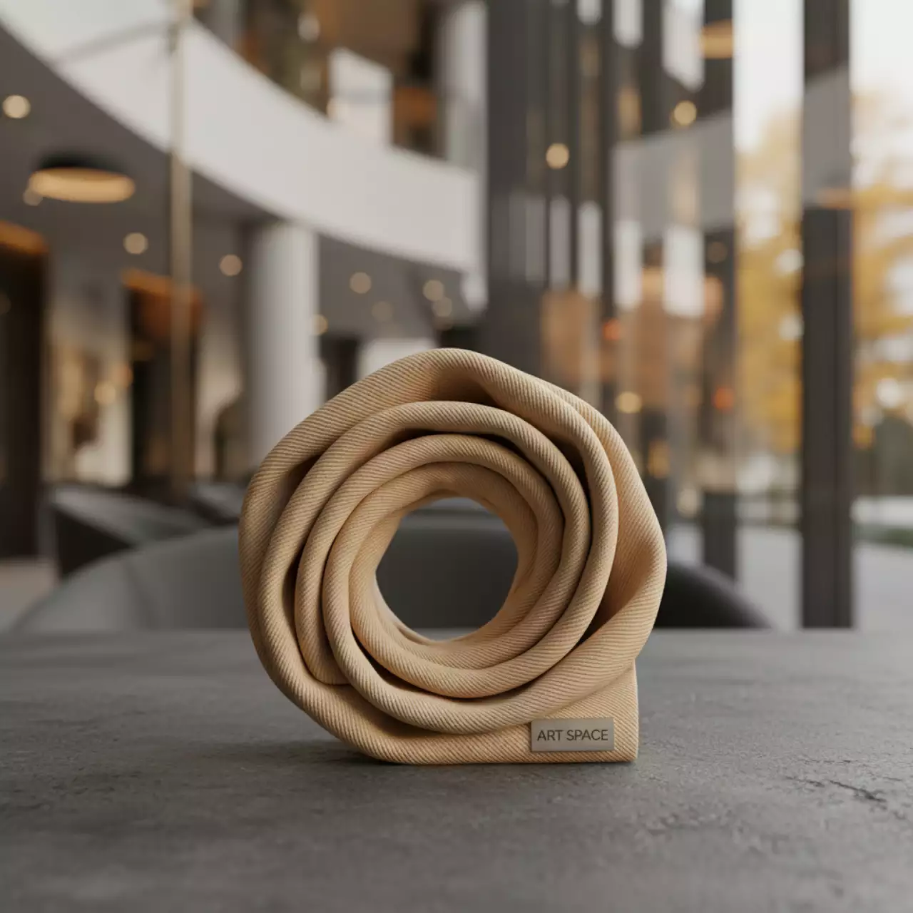 Аренда Салфетка габардиновая Рондо песочная в Radisson Collection Paradise — ART SPACE