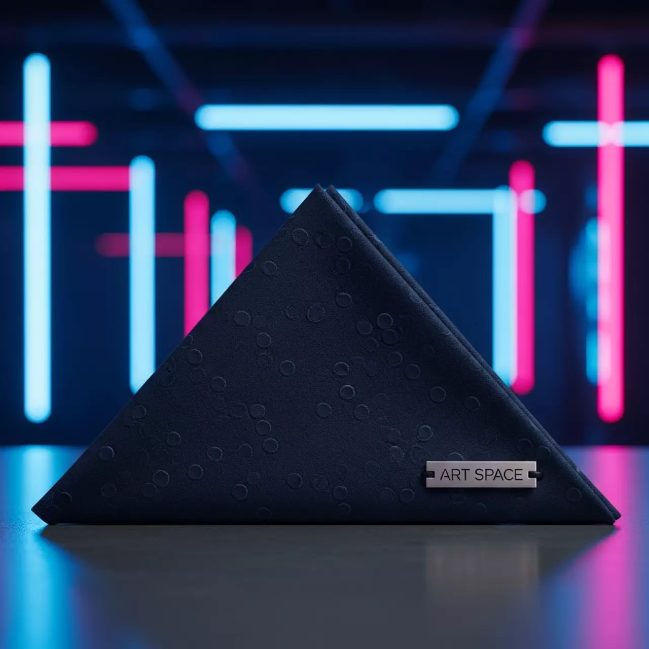 Аренда Салфетка габардиновая Рондо темно синяя в Сириус Арене — ART SPACE