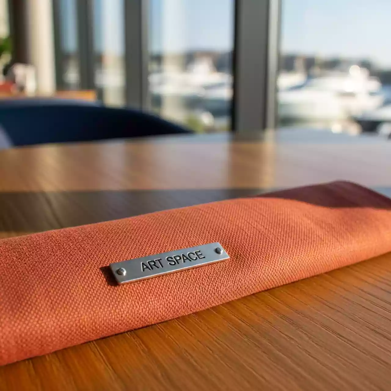 Аренда Салфетка габардиновая терракот в зале «Чайка» (Морпорт) — ART SPACE