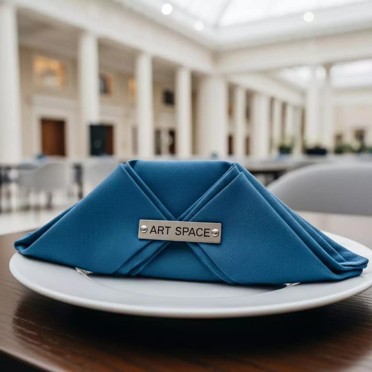 Аренда Салфетка голубая в Университете «Сириус» — ART SPACE