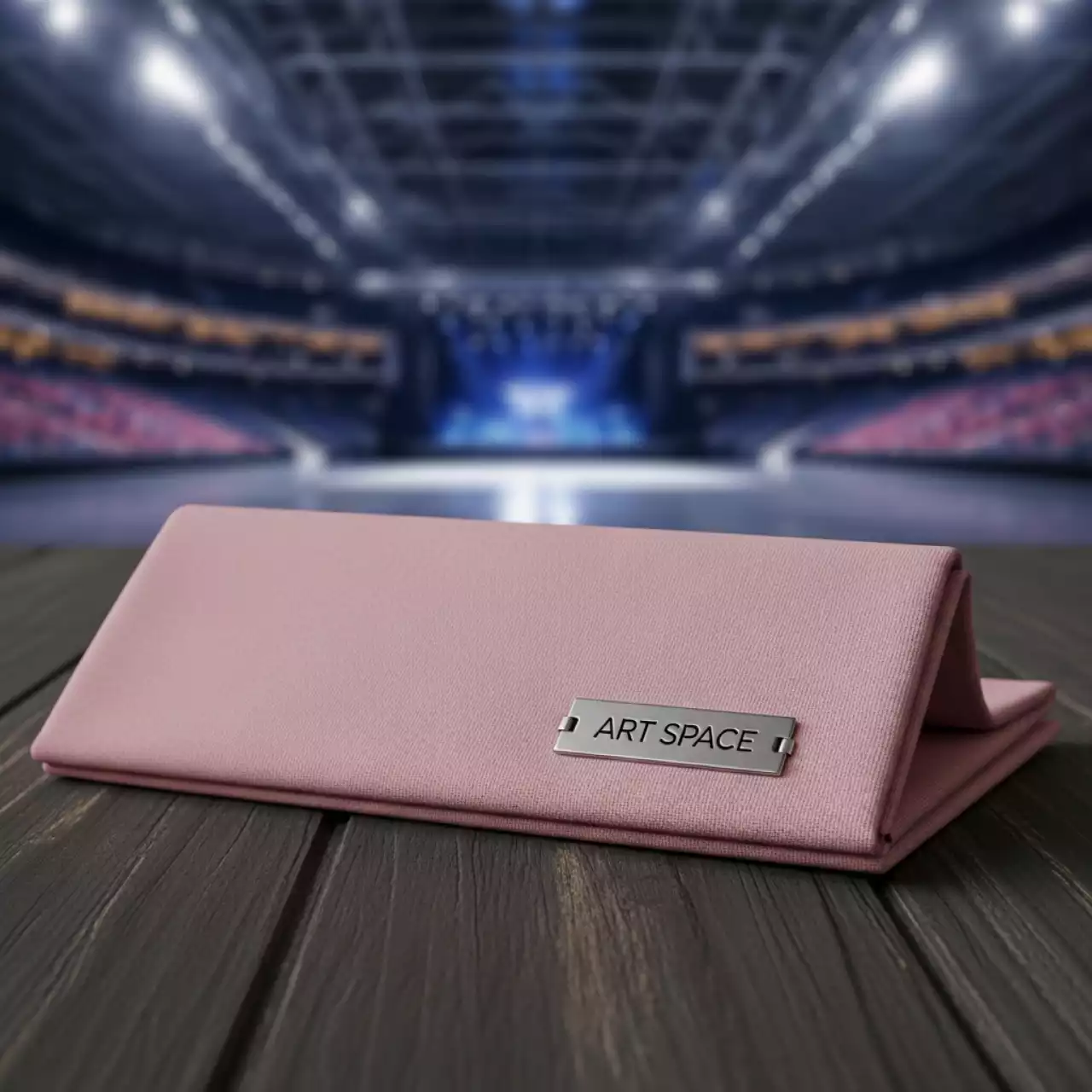 Аренда Салфетка из матина пастельно пудровая в ледовом дворце «Большой» — ART SPACE