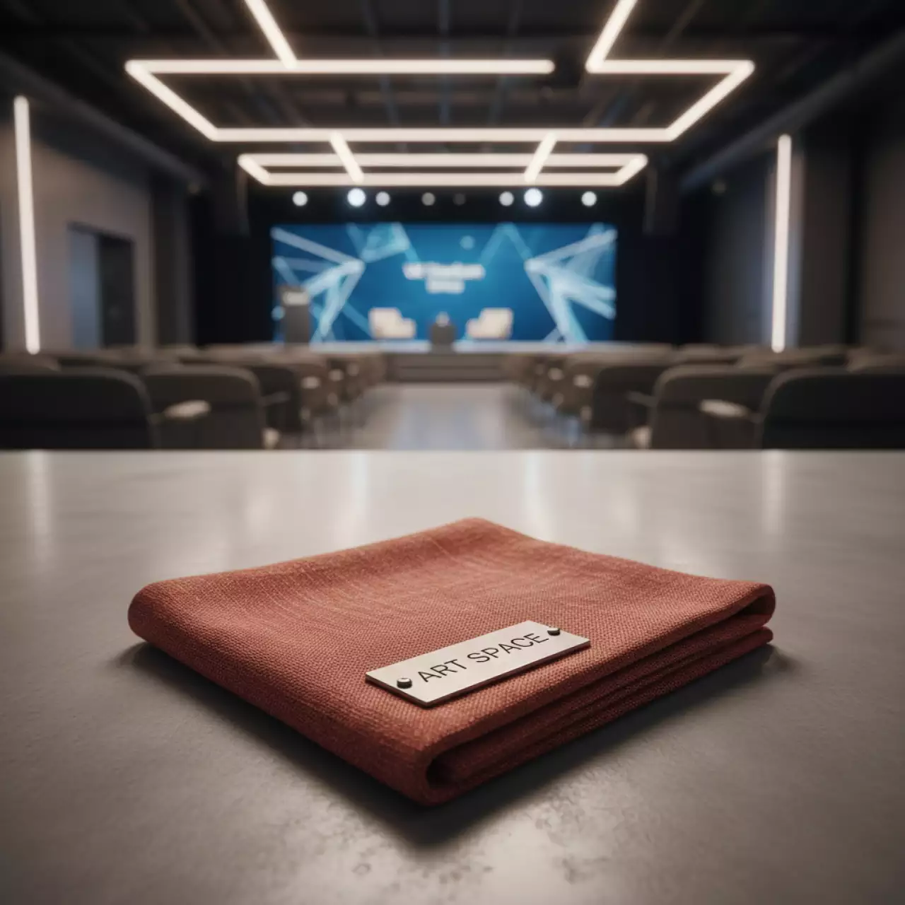 Аренда Салфетка кирпичный лен в VK Stadium Sirius — ART SPACE