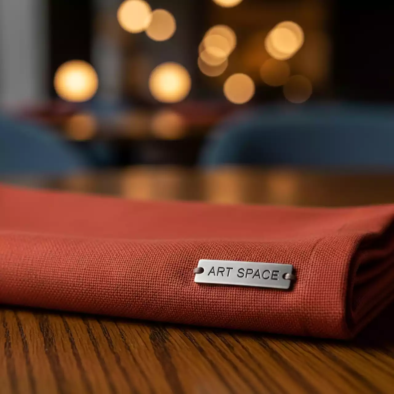 Аренда Салфетка льняная кирпичная в ресторане «Сыроварня» — ART SPACE