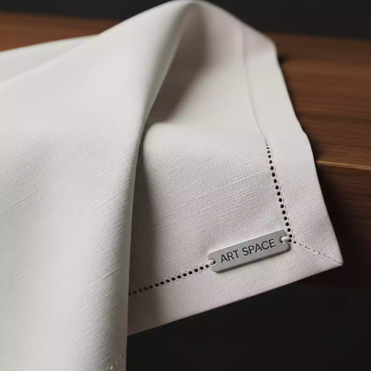 Аренда Салфетка льняная молочная 45х45 см в Alpha Sirius — ART SPACE