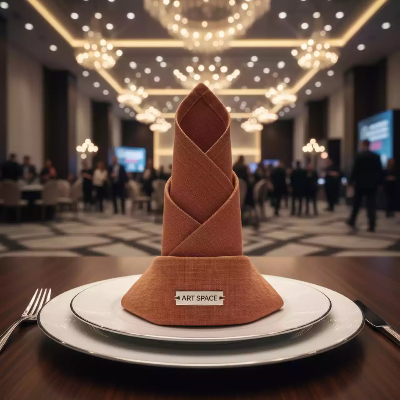 Аренда Салфетка лен кирпичная в Radisson Blu Resort & Congress Centre — ART SPACE