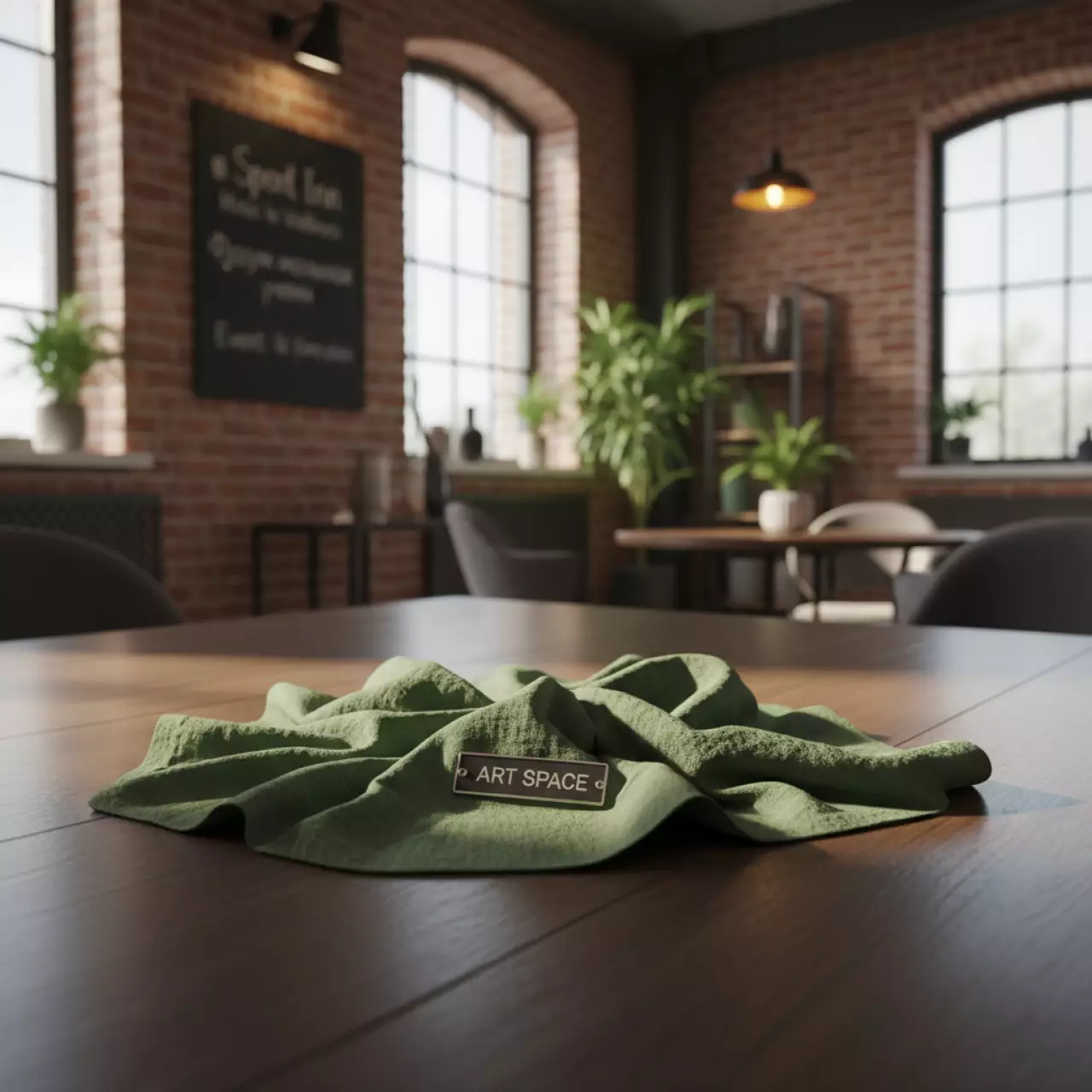 Аренда Салфетка муслиновая папоротниковая Тирсо 715 в Sport Inn Hotel & Wellness — ART SPACE