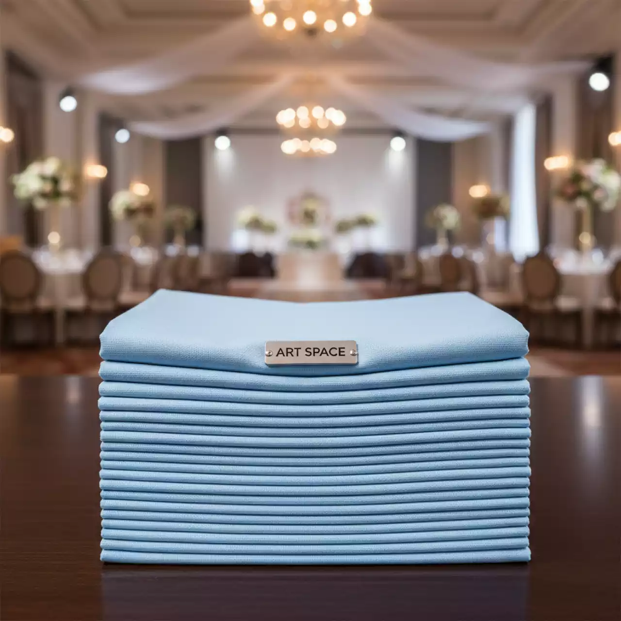 Аренда Салфетка муслиновая синяя Тирсо 717 в Гранд Отель Сочи — ART SPACE
