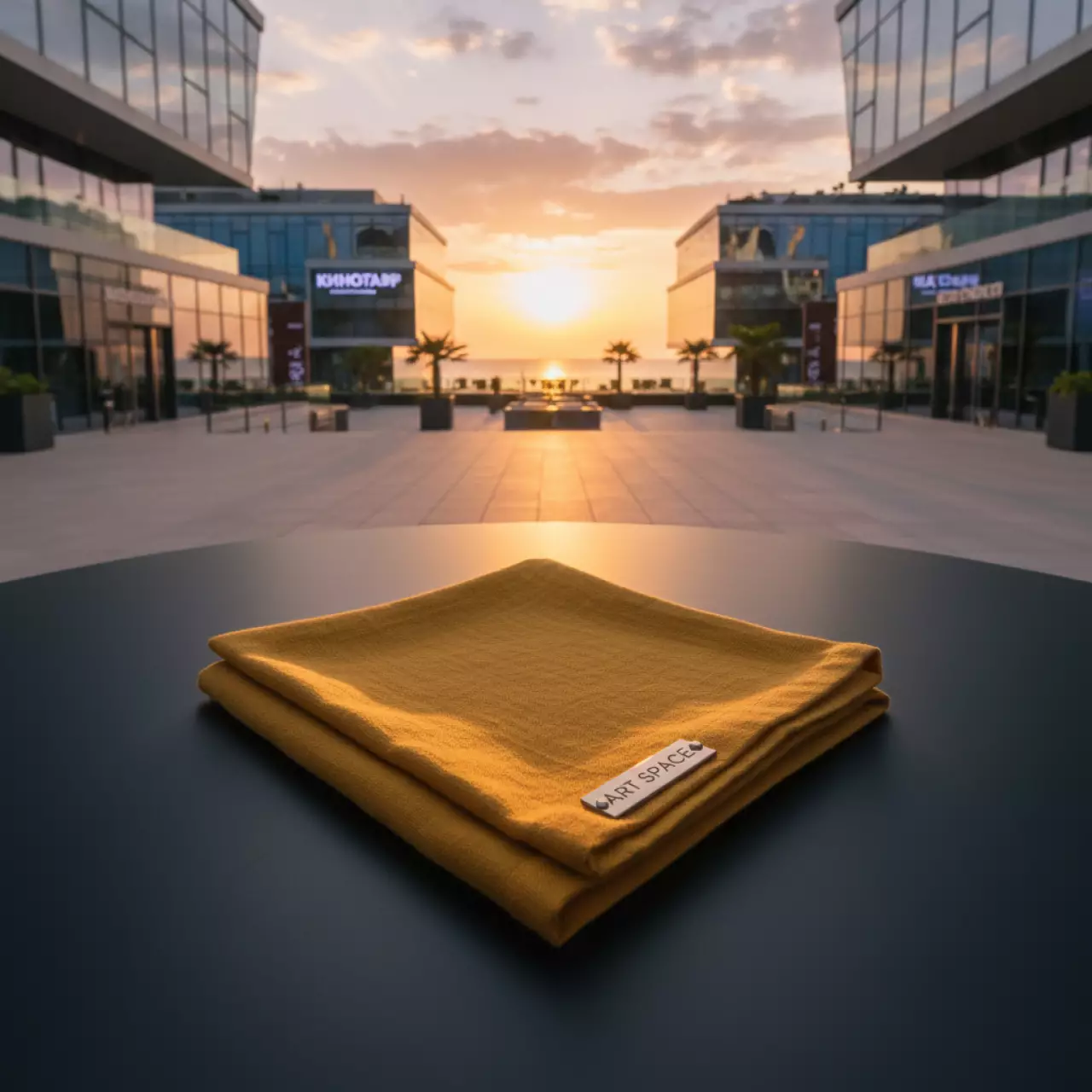 Аренда Салфетка муслиновая желтая Тирсо 713 в Radisson Collection Paradise — ART SPACE