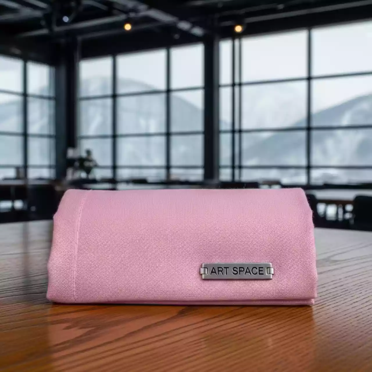 Аренда Салфетка розовая пудра в Red Arena — ART SPACE