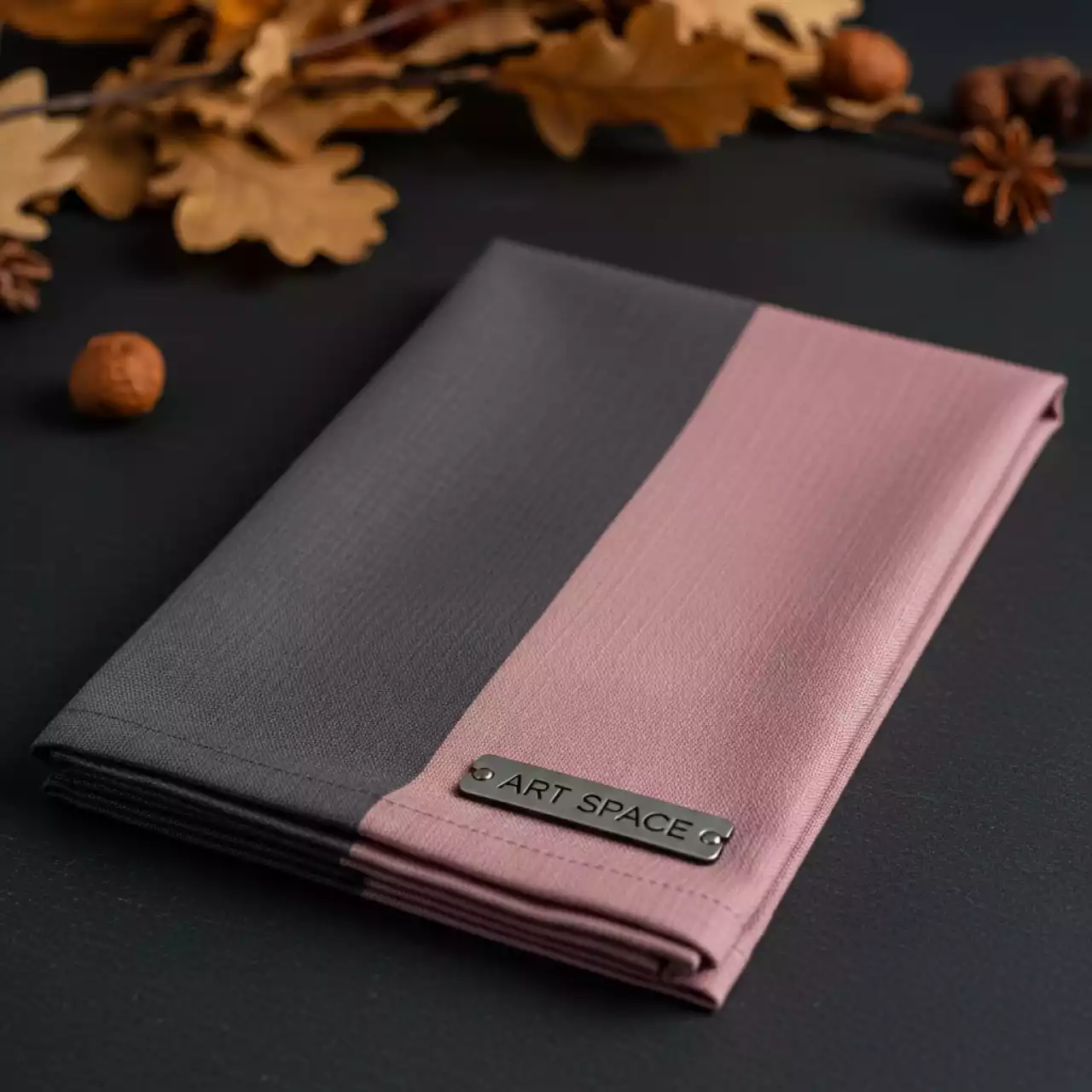 Аренда Салфетка серо розовая 45х45 см в казино «Сочи» — ART SPACE