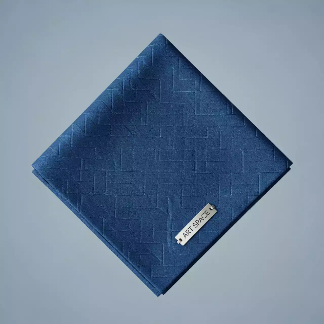 Аренда Салфетка синяя жаккард 45х45 см в ресторане «D.O.M» — ART SPACE