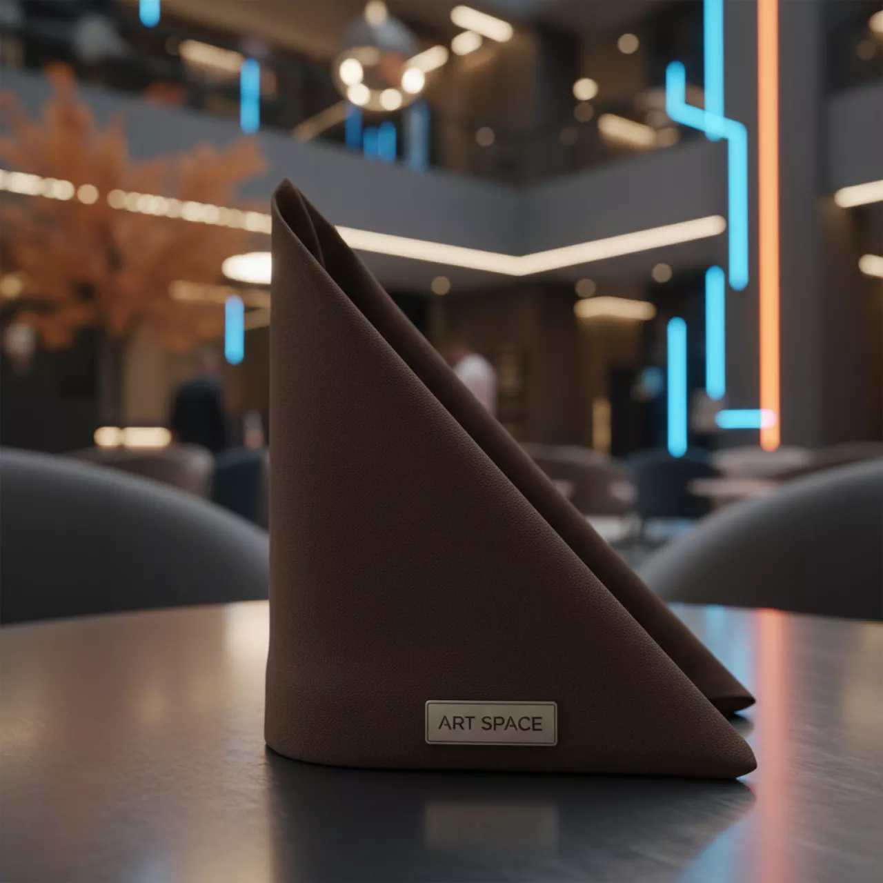 Аренда Салфетка текстиль темный шоколад 30х30 см в Rodina Grand Hotel & SPA — ART SPACE