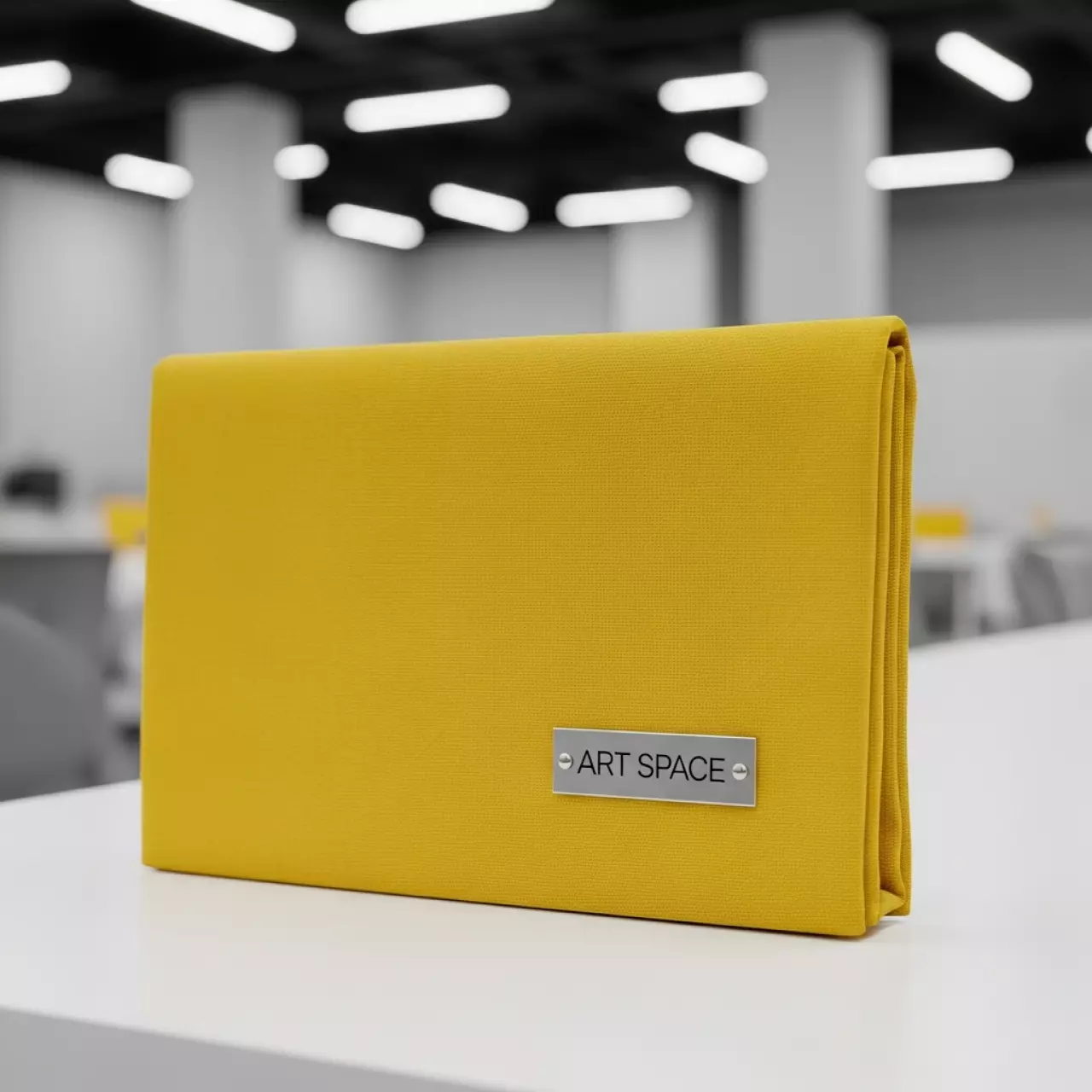 Аренда Салфетка желтая 45х45 см в Керлинговом центре «Ледяной куб» — ART SPACE
