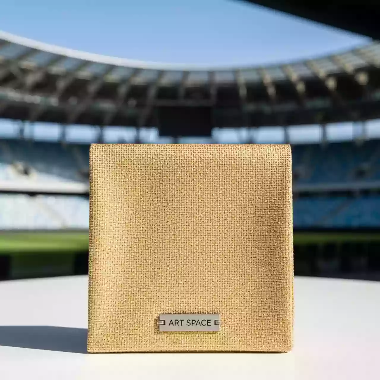 Аренда Салфетка золотая Жаккард 45х45 см на арене «Фишт» — ART SPACE