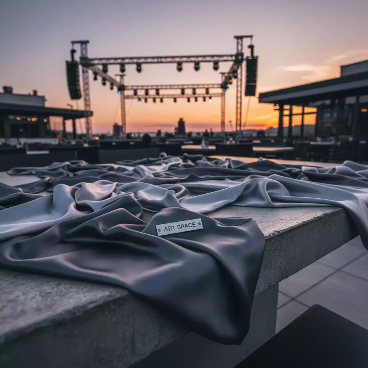 Аренда Салфетки сатин в ресторане «Магеллан» — ART SPACE