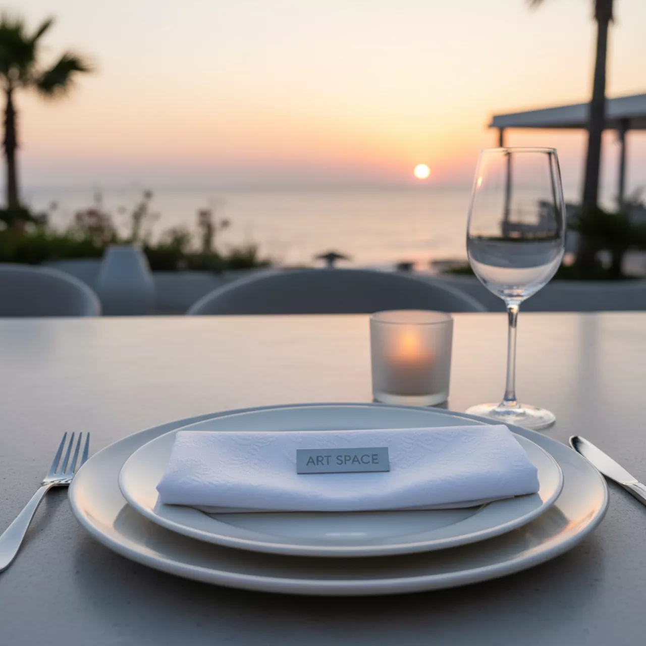 Аренда Салфетки журавинка в пляжном клубе Del Mar — ART SPACE