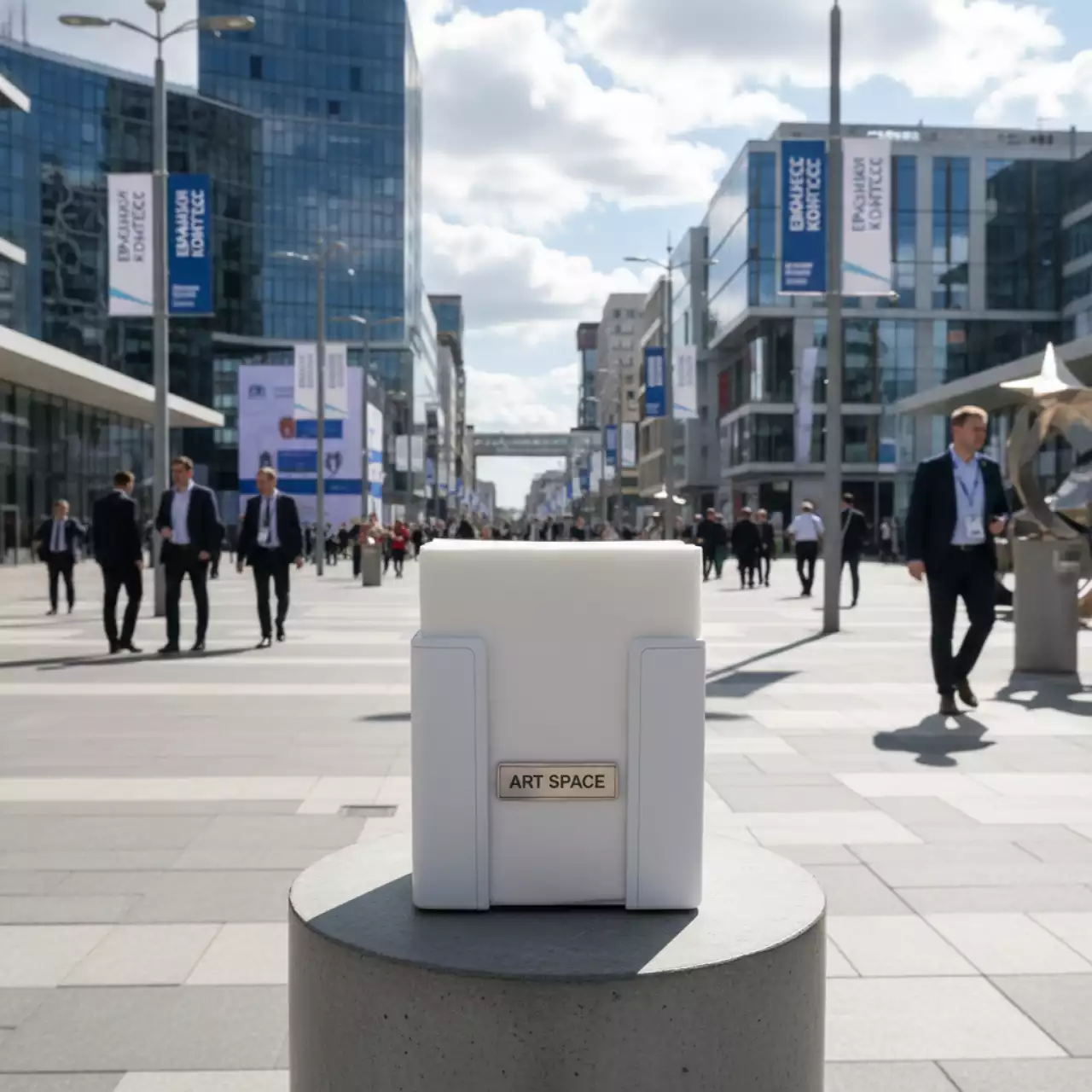 Аренда Салфетница Fonda белая на Медальной площади — ART SPACE