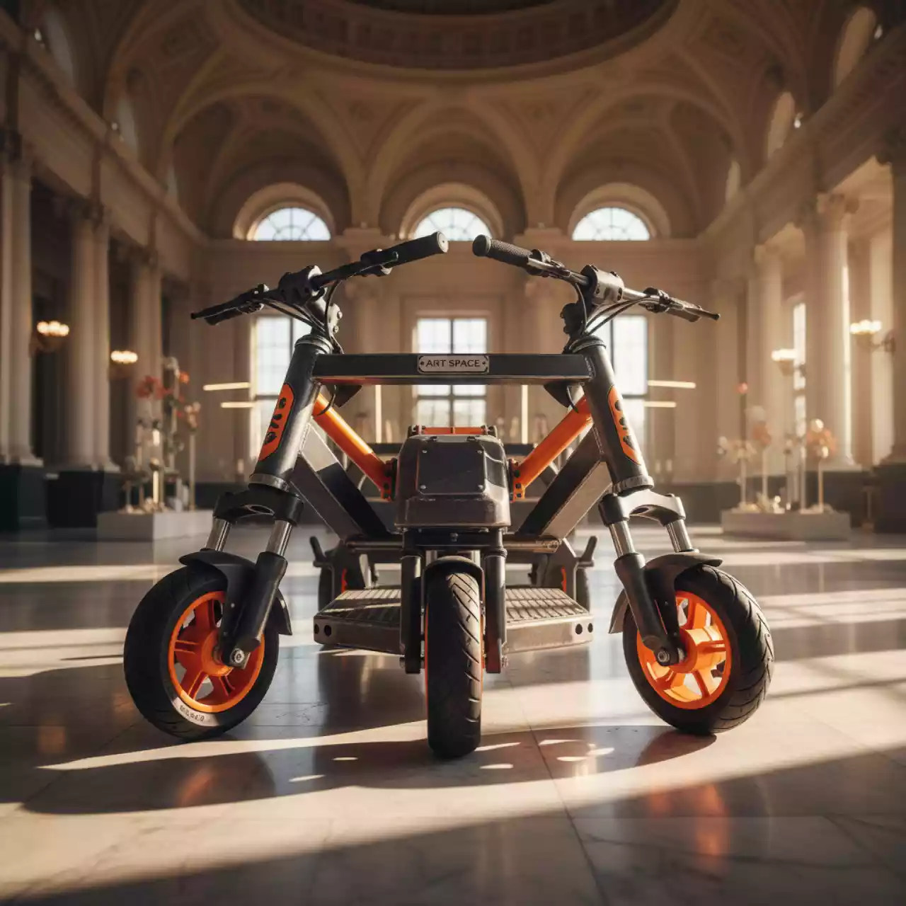 Аренда Самокат командный в Зале органной и камерной музыки — ART SPACE