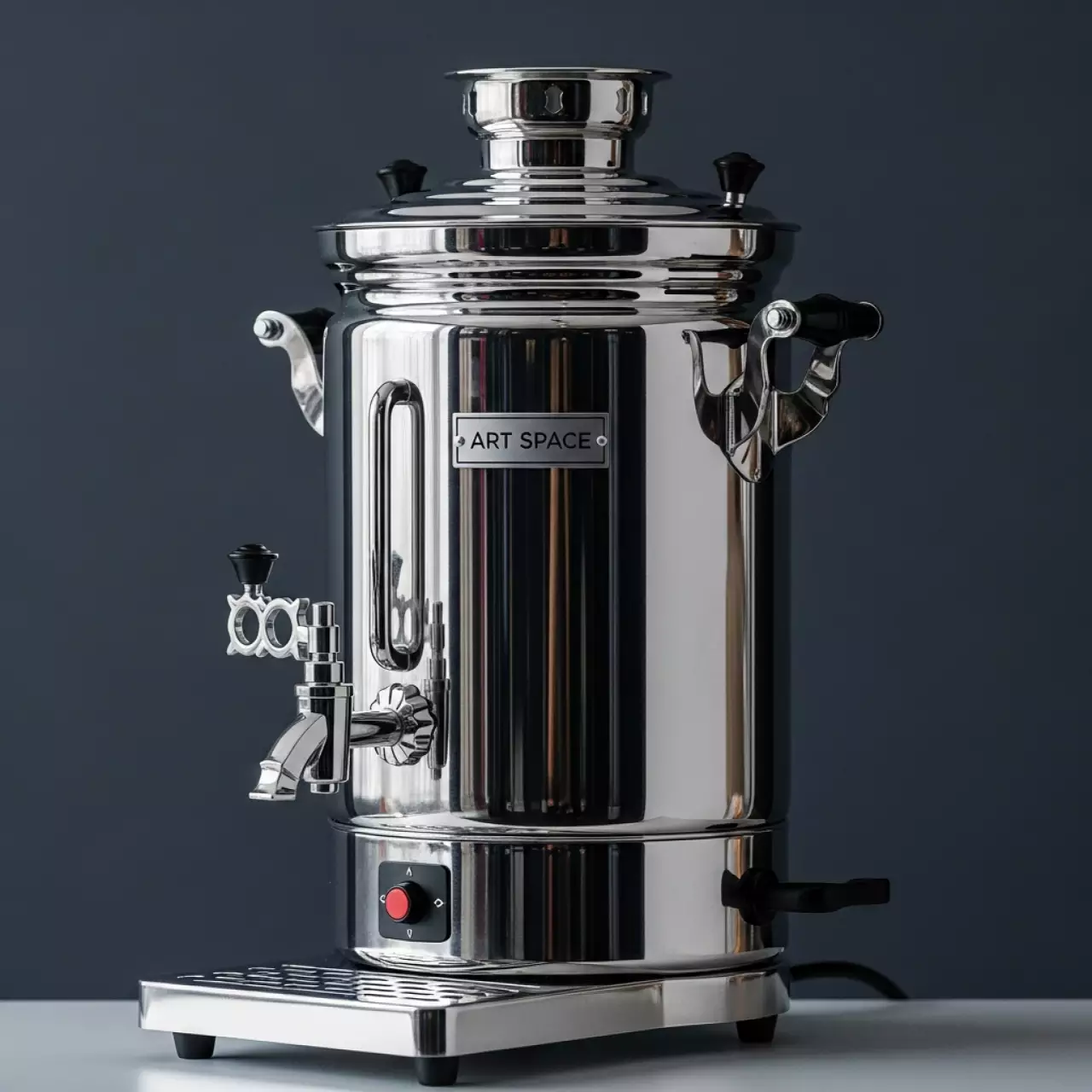 Аренда Самовар электрический 10 л серебро в Imeretinskiy Hotel — ART SPACE