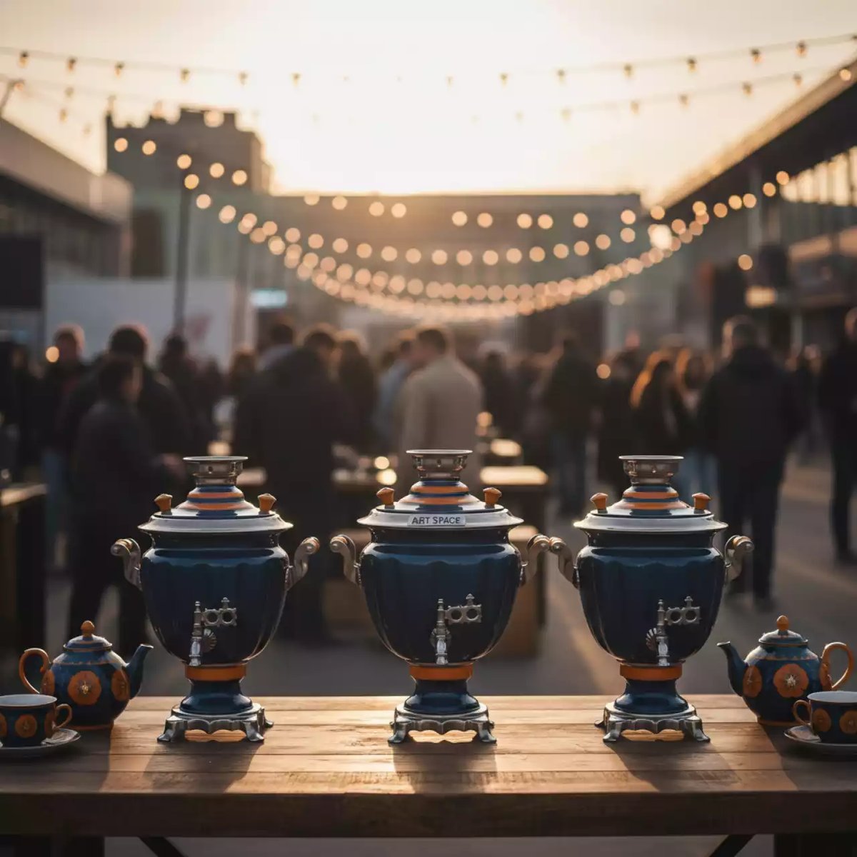 Аренда Самовары 3 шт на Сочи Автодроме — ART SPACE