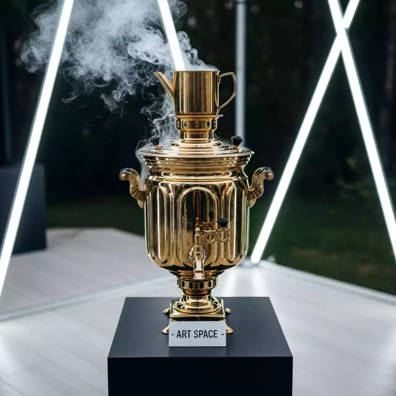 Аренда Самовары дровяные в санатории «Октябрьский» — ART SPACE