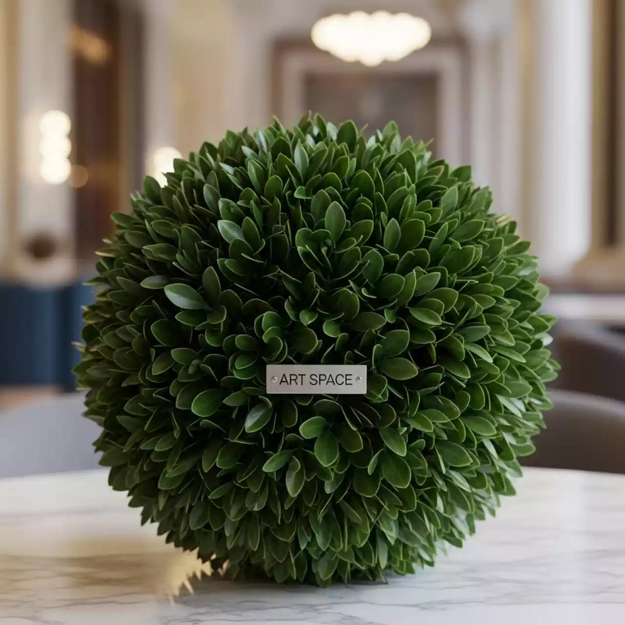 Аренда Самшит без ножки Real Touch в ресторане «Магеллан» — ART SPACE