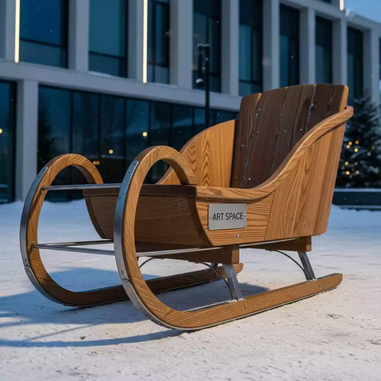 Аренда Сани деревянные в комплексе «Дагомыс» — ART SPACE