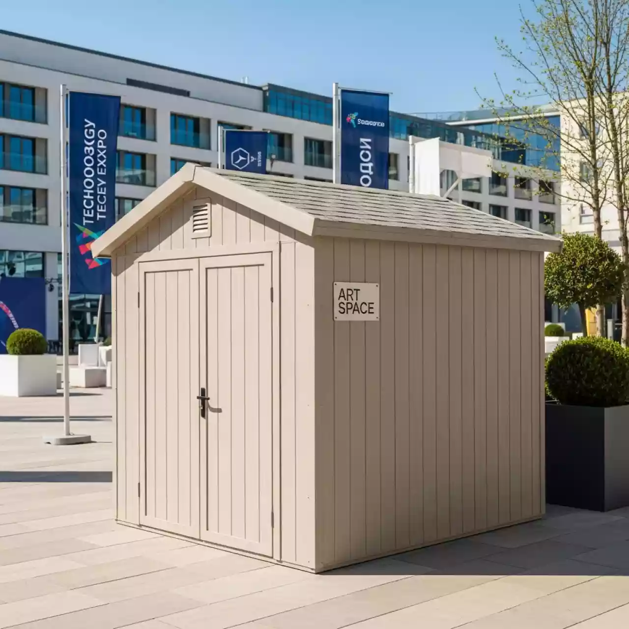 Аренда Сарай Factor 6х6 бежевый в City Park Hotel Sochi — ART SPACE