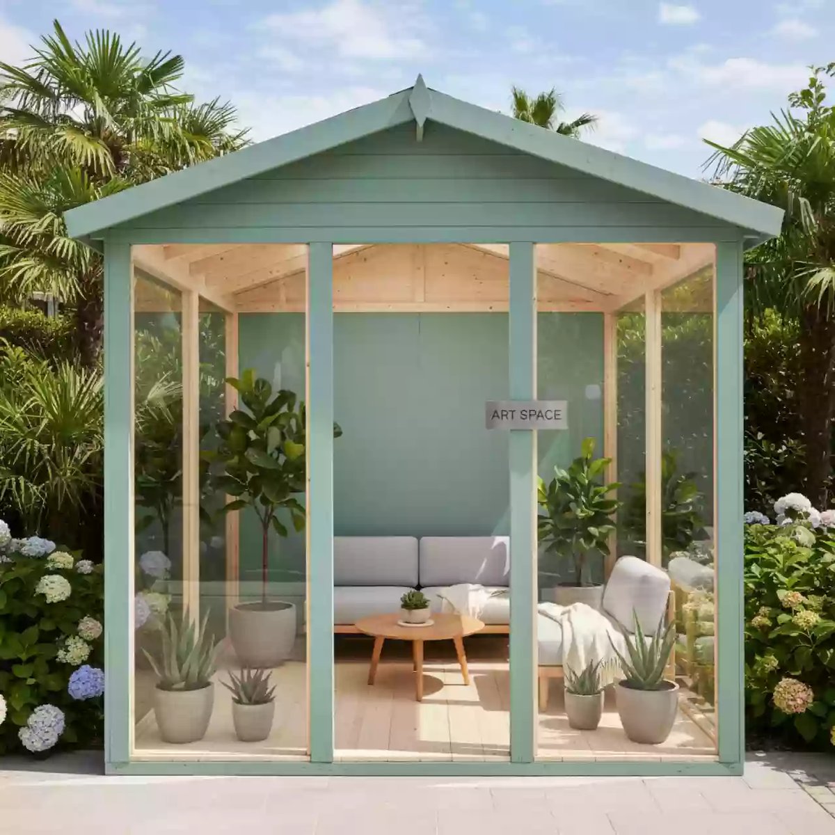 Аренда Сарай под покраску Artisan 7х7 серый в Swissôtel Resort Sochi Kamelia — ART SPACE