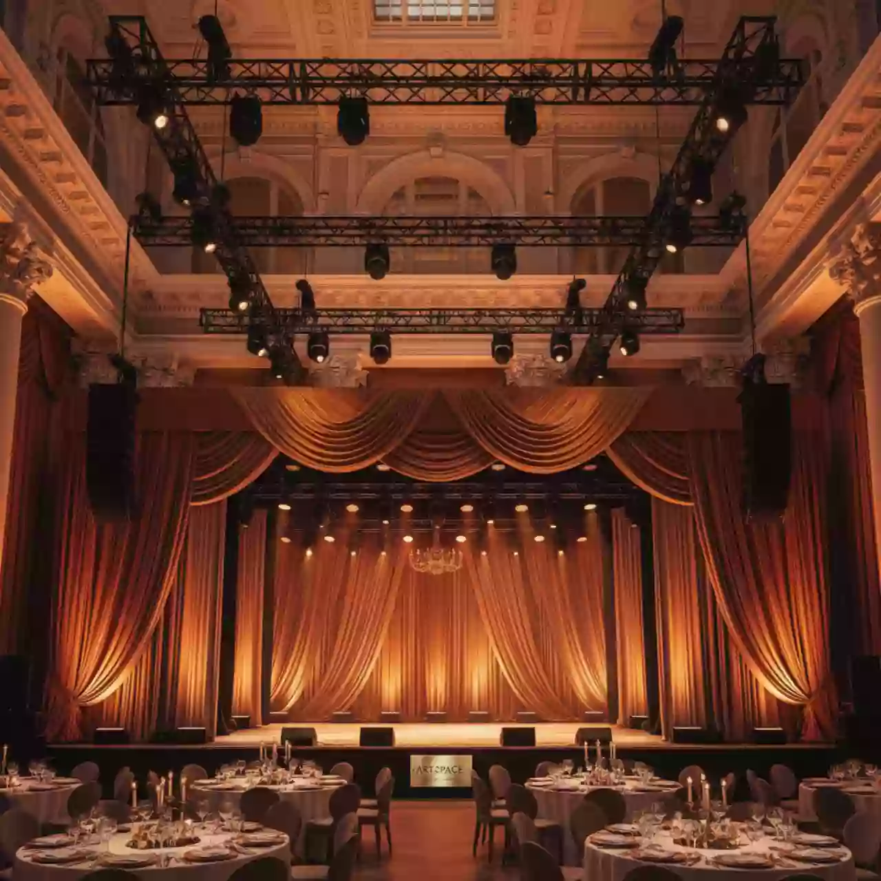 Аренда Сцена 14х10 в МФК «Горный» — ART SPACE