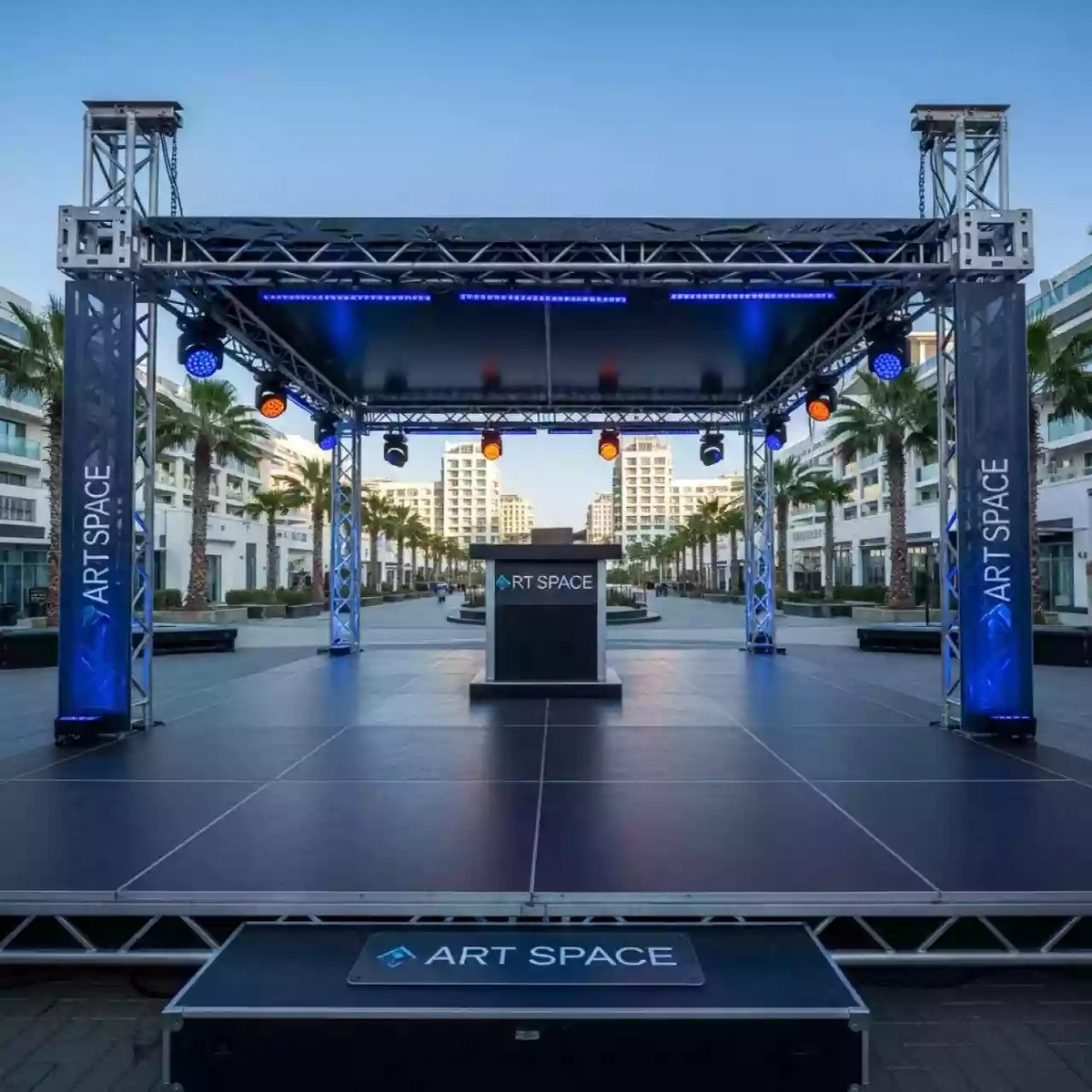 Аренда Сцена 4х6 м в санатории «Октябрьский» — ART SPACE