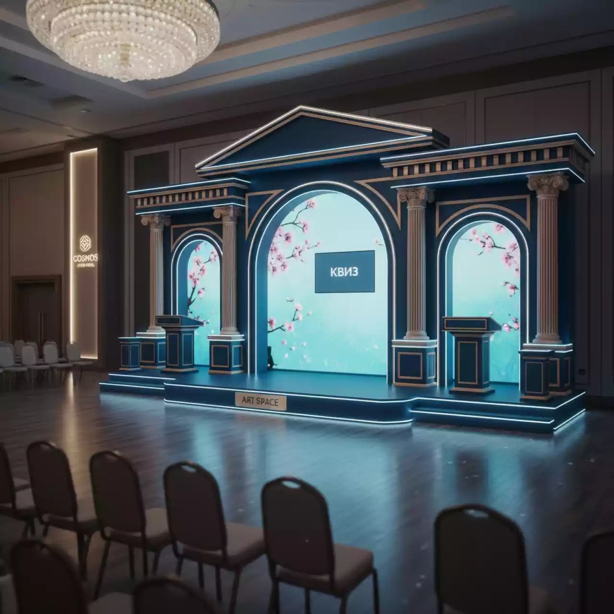 Аренда Сцена 5х3 м в Cosmos Sochi Hotel — ART SPACE