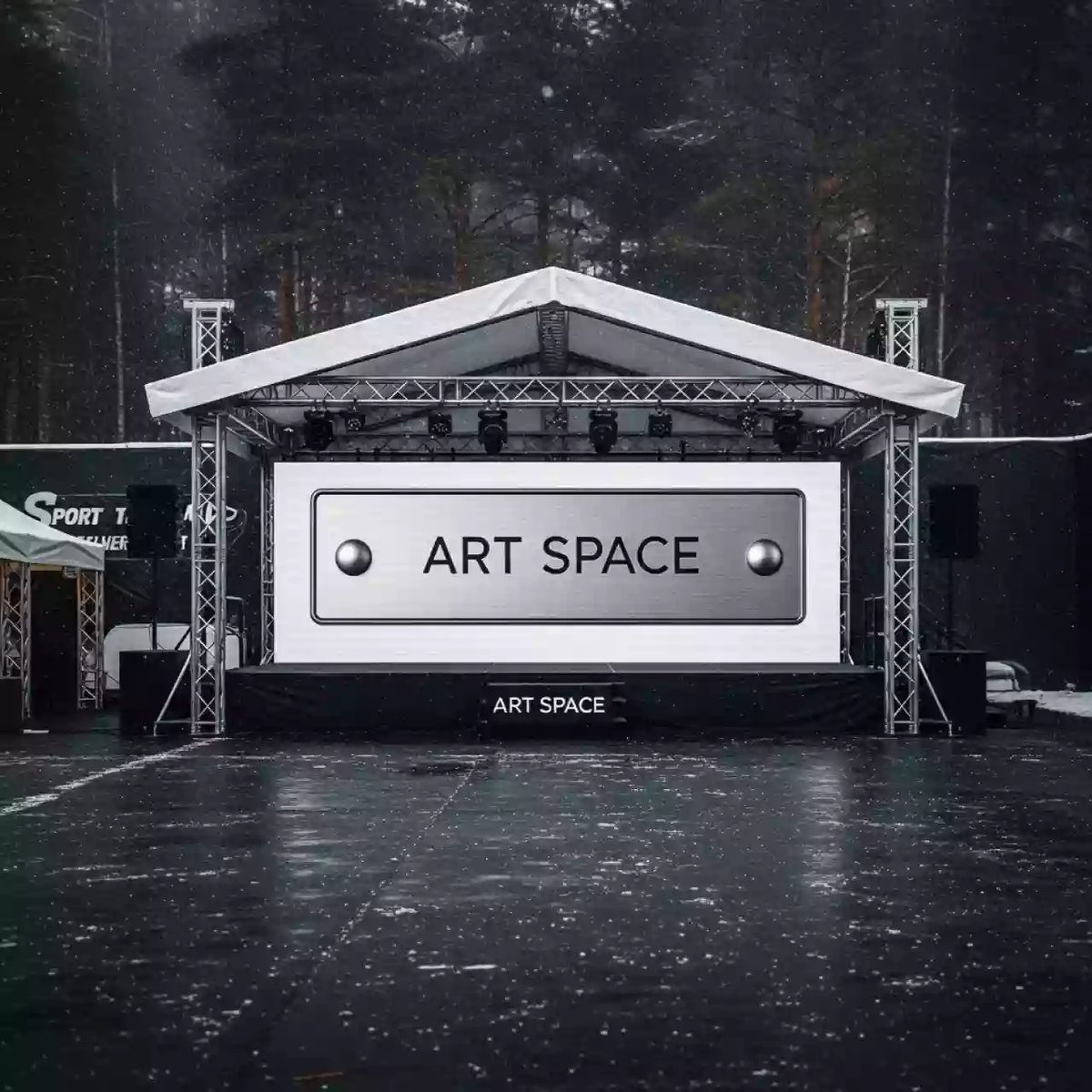 Аренда Сцена 6х4 м с двускатной крышей в Sport Inn Hotel & Wellness — ART SPACE